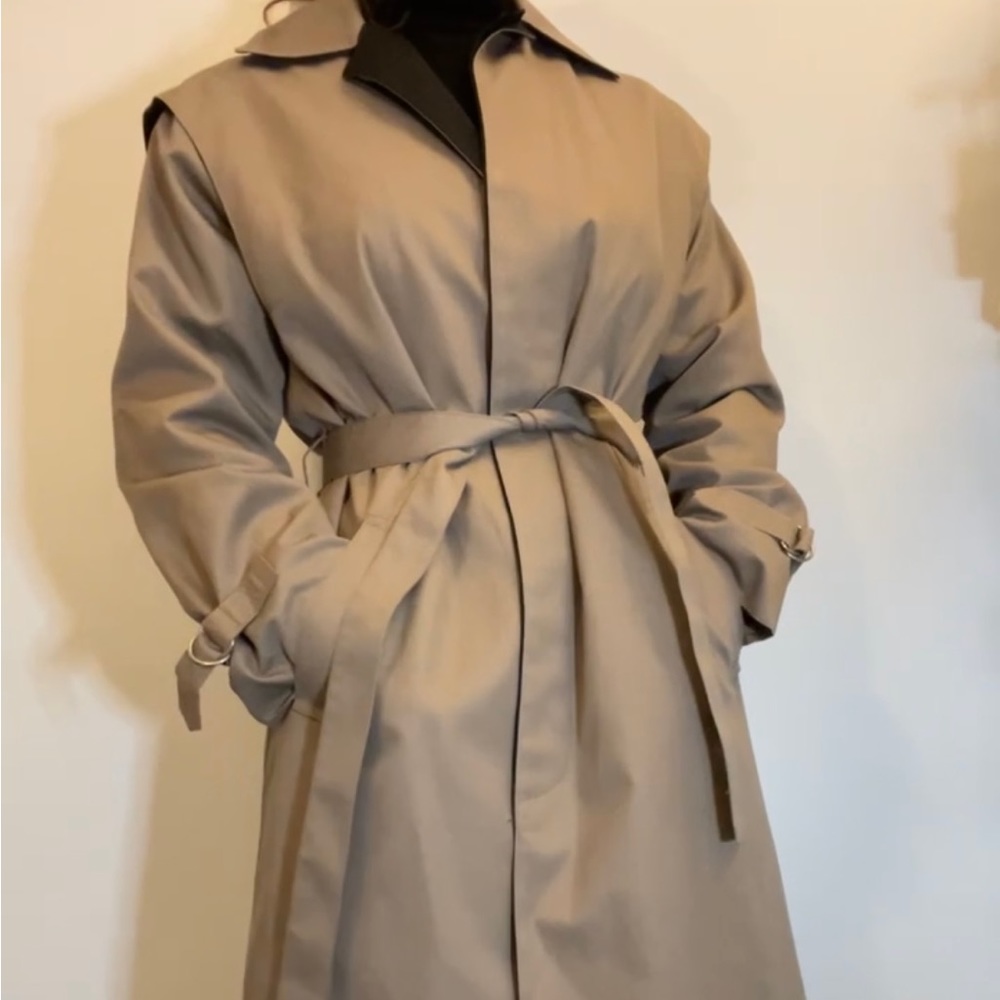 Vintage Misty Harbor Trench Jacket